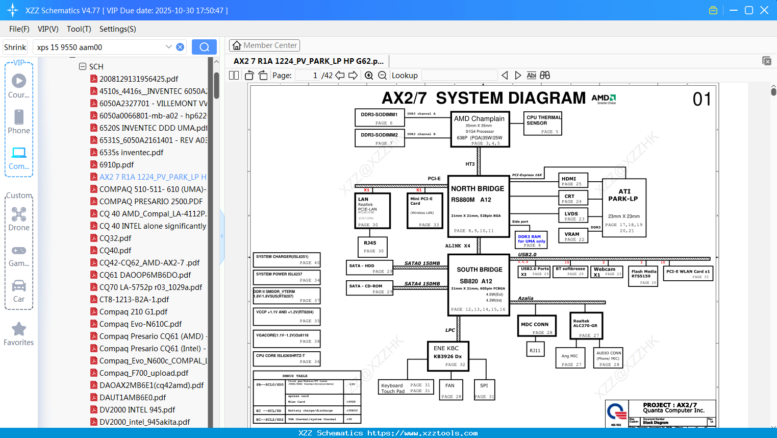 Laptop AX2 7 R1A 1224_PV_PARK_LP HP G62